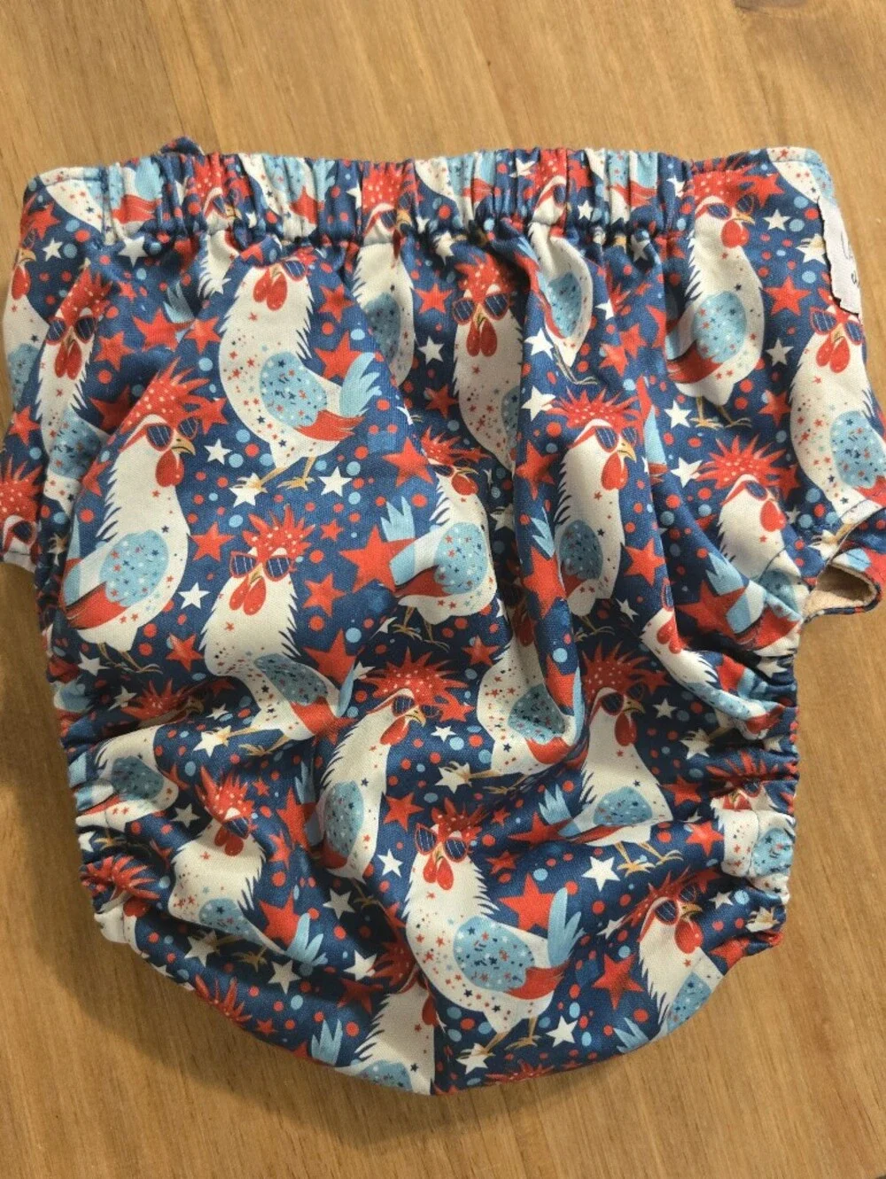 Lala booty Chicken Print Xl size pocket cloth diaper
